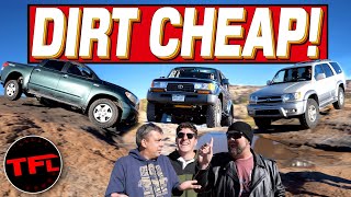 Are Old Toyotas The Most Reliable Trucks You Can Buy We Torture Them OffRoad  Cheap Toyotas Ep4 [upl. by Alilak]