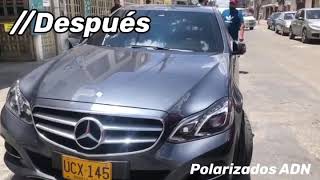 Polarizado nanoceramica al 20 Mercedes Benz  Polarizados ADN [upl. by Firestone985]