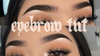 Current Eyebrow Tutorial 2019 [upl. by Zosi380]