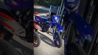 125cc 2stroke  ⛽️ H24  😅 125yz 125exc supermoto yamaha smr grenzgaenger motard [upl. by Morris]