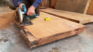 Unseen Exquisite Carved LARGE Wooden Door  MrVan Woodworking Techniques  Amazing 70s Wood Machine [upl. by Syned]