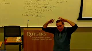 Intro to Derivatives Forward Futures Options and Swaps 1st lecture  Rutgers Business School [upl. by Bamford]