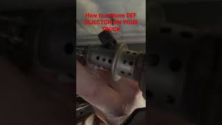 How to remove DEF INJECTOR on Ram Trucks shorts [upl. by Meelas]