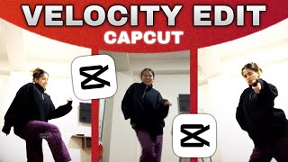 Capcut Velocity Edit Tutorial  Gulabi Sharara Velocity Edit  Thumak Thumak Reel Editing Pro Capcut [upl. by Gellman]