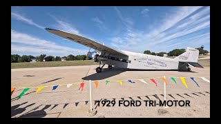 Ford Tri Motor Ride 8112024 [upl. by Zosi521]