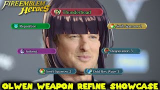 FEH Olwen Wilson Gets A Weapon Refine Weapon Refine Showcase [upl. by Lombardo]