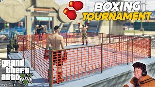 First BOXING Tournament sa GTA 5 bakbakan nato  Billionaire City RP [upl. by Goth]