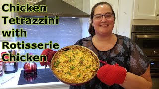 Chicken Tetrazzini With Rotisserie Chicken Gluten Free [upl. by Lusty974]