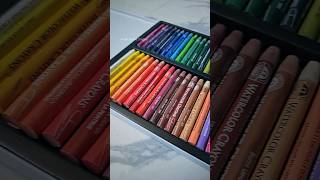 My new watercolor crayons 😍  tutorial shorts [upl. by Bigford311]