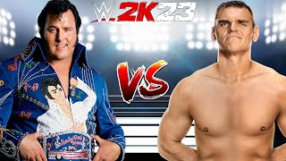 WWE 2K23 THE HONKY TONK MAN VS GUNTHER FOR THE WWE INTERCONTINENTAL CHAMPIONSHIP [upl. by Stephana]