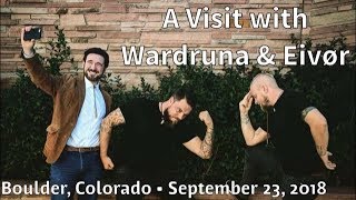 A Visit with Wardruna and Eivør [upl. by Jahdai]