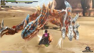 Monster Hunter Frontier Z  ★4 Zenith Species Tigrex Solo Switch Axe F [upl. by Keheley]