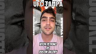 UFC Tampa  Vitor Petrino vs Dustin Jacoby [upl. by Aral871]