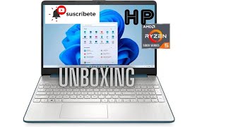 LAPTOP HP AMD RYZEN 5  UNBOXING Y CONFIGURACION [upl. by Artekal784]