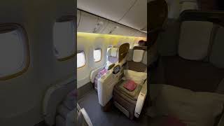 Emirates Worst Business Class Seat [upl. by Dnalyar]