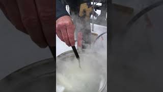 Lutefisk Cooking 101 at Agronomy on Ice Devils Lake [upl. by Novaelc]