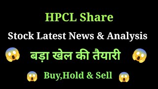 hpcl share news l hpcl share price today l hpcl share latest news l hpcl share news today [upl. by Soalokcin]