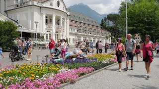 Merano Italy June 2024  WALKING TOUR 4K60 [upl. by Llenaj]