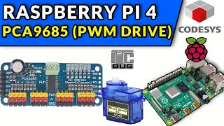 🔵✅CODESYS 35 COMUNICAR RASPBERRY CON PCA9685 VIA I2C  CONTROLAR MICRO SERVO [upl. by Novehc737]