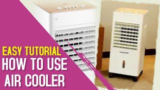 How To Use An Air Cooler Effectively  Easy Tutorial Demonstration and Basic Pointers [upl. by Thilda521]