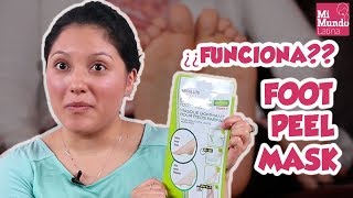 PROBANDO MASCARILLAS EXFOLIANTES PARA PIES  FOOT PEEL [upl. by Enivid]