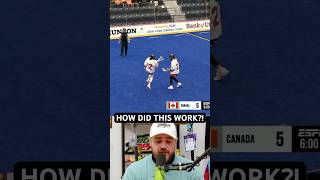 This deke should not have worked a breakdown lacrosse sports trickplay fail womeninsports [upl. by Rehoptsirhc]