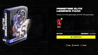 OPENING THE PRIMETIME ELITE LEGENDS PACK  IS IT WORTH IT [upl. by Dailey99]