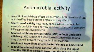 Antibiotics different modes of action of antibiotics and antimicrobial activity [upl. by Garretson]