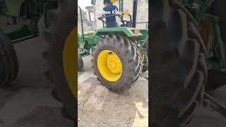 John Deere 5050d new tractor viralshort shorts farming farmer bike farmequipment views [upl. by Hsitirb]