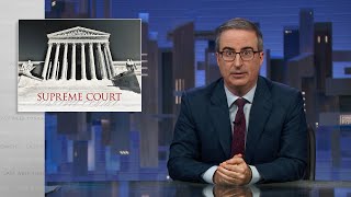 Supreme Court Ethics Last Week Tonight with John Oliver HBO [upl. by Viglione]