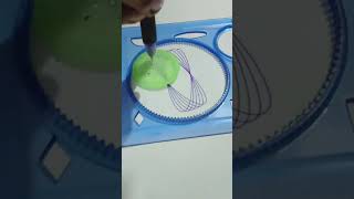 New spirograph pattern  spirograph pattern drawing art shorts plz subscribe 🙏🏼 [upl. by Rebmit227]