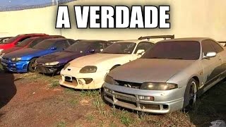 A VERDADE SOBRE ESSES CARROS JAPONESES APREENDIDOS Supra Skyline R34 GTR [upl. by Richelle]