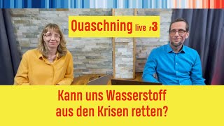 Quaschning Live 3 Kann uns Wasserstoff aus den Krisen retten [upl. by Alliuqet]