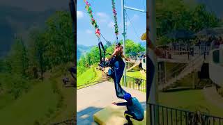 ඒක නිල්පාට cover travel ella youtubeshorts love elladj youtubeshorts zipline manoj jump 🇱🇰 [upl. by Helyn]