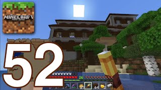 Minecraft Pocket Edition Part 52  Gameplay Walkthrough  Woodland Mansion AndroidiOS [upl. by Idnak233]