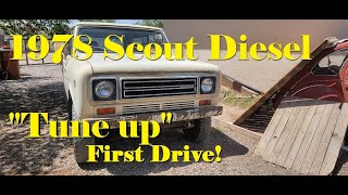 1978 International Scout II Diesel quotTune Upquot [upl. by Ly]