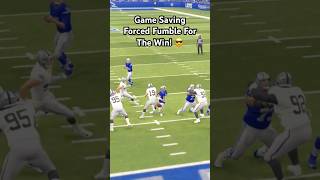 Hit Sticks Game Saving Play In madden highlights gaming madden24 football mycareer [upl. by Essam]