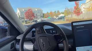 Mustang MachE POV DRIVE Justcarvids [upl. by Essyle]