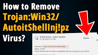 How to Remove TrojanWin32AutoitShellInj  Easy Tutorial [upl. by Ahseikan]