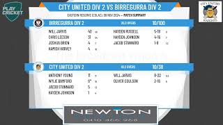 City United Div 2 v Birregurra Div 2 [upl. by Alrad]