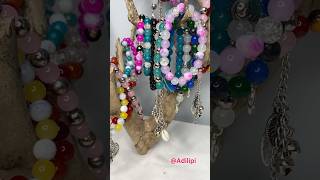 Bead stretch bracelet DIY shorts diy handmade craft jewellery making [upl. by Aniez]