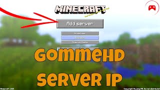 Minecraft Gommehd Server IP Address 2023 [upl. by Iborian]