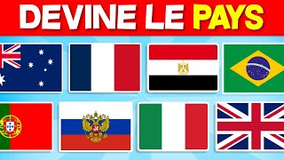 Devine 50 PAYS Par Leurs Drapeau  Quiz Émoji 2024 [upl. by Knepper357]