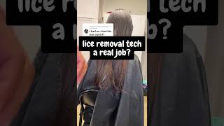 Lice removal a real job l day in the life of a lice tech l lice removal service [upl. by Anilehs]