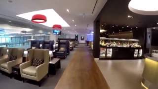 British Airways New Business and First class Lounge at Singapores Changi Airport Terminal 1 [upl. by Oneill948]