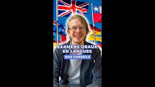 Examens oraux en langues nos meilleurs conseils [upl. by Fruin]