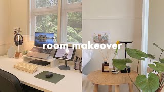 extreme small room makeover 🌼🪴minimalist amp pinterest style inspired ₊˚✩⊹ [upl. by Ynots]