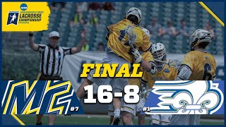 Merrimack College vs Limestone University 2019 NCAA D2 Lacrosse National Championship  Full Replay [upl. by Andert]