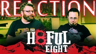 The Hateful Eight Trailer REACTION [upl. by Yenettirb]