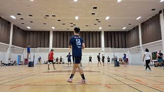 Ekamai vs MUIDS Varsity volleyball set 3 and friendly game [upl. by Savory]